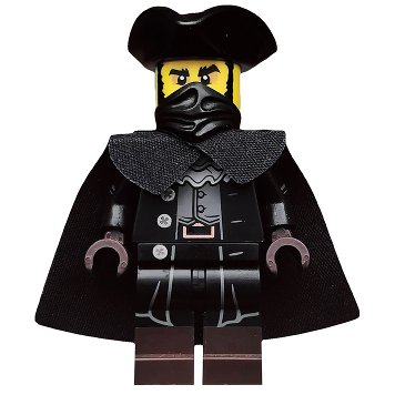 [TOY.CHAN] LEGO 樂高 15619 黑色 忍者頭巾 面罩 圍巾-細節圖2