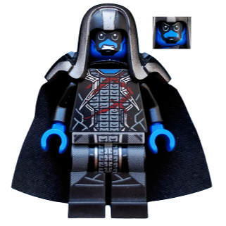 [TOY.CHAN] LEGO 樂高 3626pb1162 藍色 頭部 控訴者羅南 76021-細節圖2