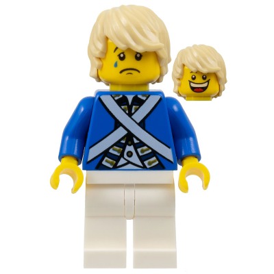 [TOY.CHAN] LEGO 樂高 沙色 頭髮 87991-細節圖2