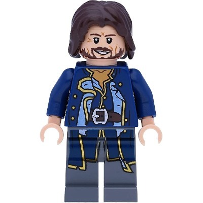[TOY.CHAN] LEGO 樂高 88283 深棕色 頭髮-細節圖2