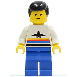 [TOY.CHAN] LEGO 樂高 3901 黑色 頭髮-細節圖2