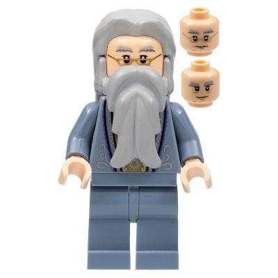 [TOY.CHAN] LEGO 樂高 6132 淺藍灰色 鬍子 圓尾造型-細節圖2