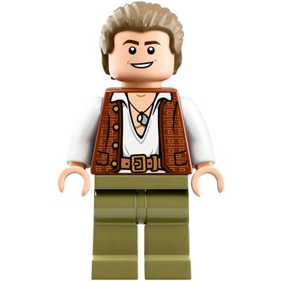 [TOY.CHAN] LEGO 樂高 95226 深沙色 頭髮-細節圖2