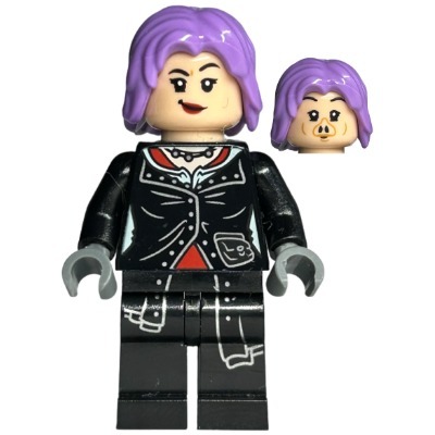[TOY.CHAN] LEGO 樂高 3626pb3057 淺膚色 頭部 Nymphadora Tonks-細節圖2