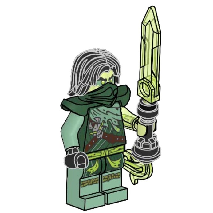 [TOY.CHAN] LEGO 樂高 Morro 附武器 njo0940-細節圖2