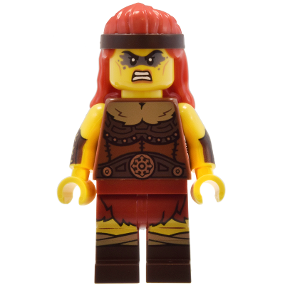 [TOY.CHAN] LEGO 樂高 紅棕色 Fierce Barbarian 身體 973pb5498c01-細節圖2