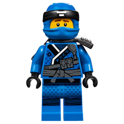[TOY.CHAN] LEGO 樂高 24504 藍色 忍者頭巾 背部帶缺口-細節圖2