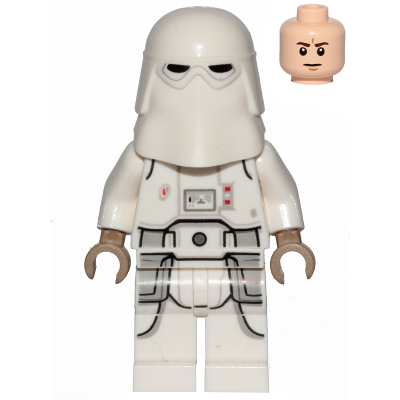[TOY.CHAN] LEGO 樂高 3626pb1367 淺膚色 頭部 Snowtrooper-細節圖2