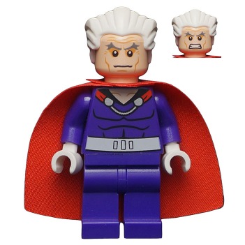 [TOY.CHAN] LEGO 樂高 3626pb0707 淺膚色 頭部 Magneto-細節圖2