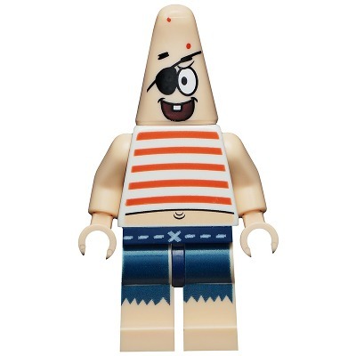[TOY.CHAN] LEGO 樂高 54873pb07 淺膚色 頭部 派大星-細節圖2