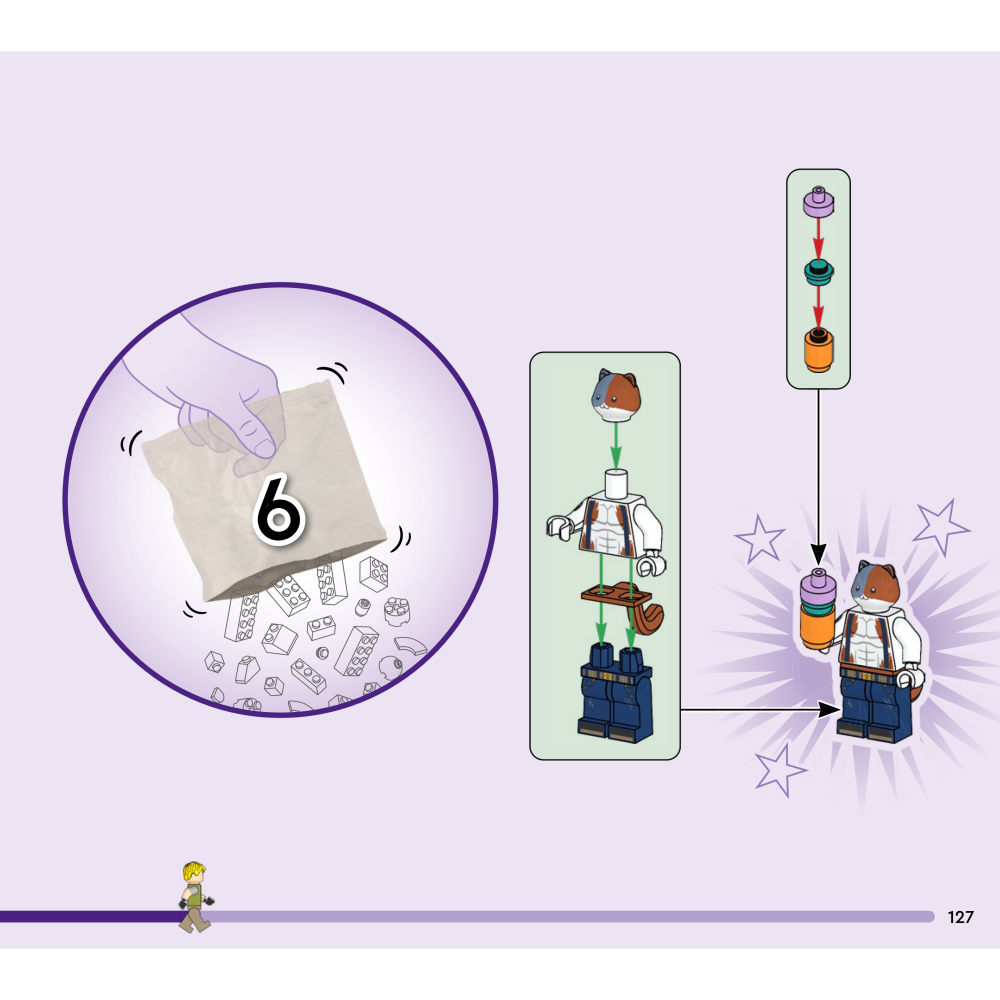 [TOY.CHAN] LEGO 樂高 Meowscles 含配件 fort008 77073-細節圖2