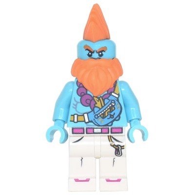 [TOY.CHAN] LEGO 樂高 橘色 頭髮 莫霍克 93563-細節圖2