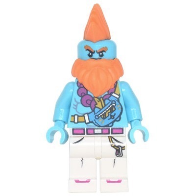 [TOY.CHAN] LEGO 樂高 93563 橘色 頭髮 莫霍克-細節圖2