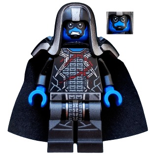 [TOY.CHAN] LEGO 樂高 970c11pb21 深藍灰色 腿部 盔甲 長袍-細節圖2