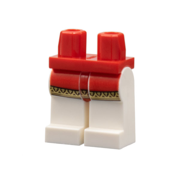 [TOY.CHAN] LEGO 樂高 獅國 身體 腿 腰帶 紅白腿 973pb4841c01 970c01pb59-細節圖3
