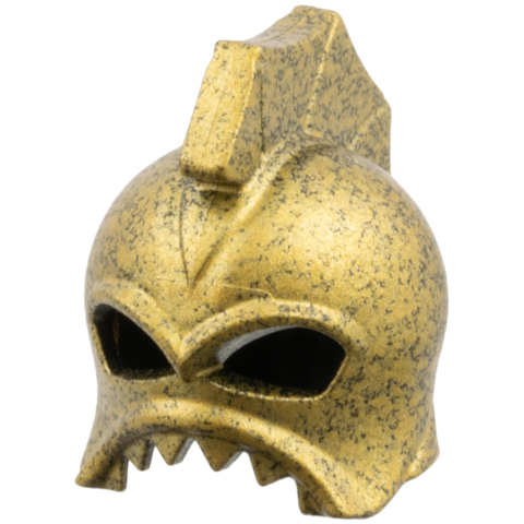 [TOY.CHAN] LEGO 樂高 89917 89918 斑點黑金色 亞特蘭提斯帝王 頭盔+胸甲-細節圖2