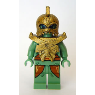 [TOY.CHAN] LEGO 樂高 89917 89918 斑點黑金色 亞特蘭提斯帝王 頭盔+胸甲-細節圖4
