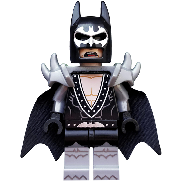 [TOY.CHAN] LEGO 樂高 黑色 蝙蝠俠 頭套 銀色眼罩 10113pb03-細節圖2