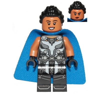 [TOY.CHAN] LEGO 樂高 83345 黑色 頭髮 長髮 編辮子 馬尾-細節圖2