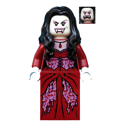 [TOY.CHAN] LEGO 樂高 黑色 頭髮 長捲髮 中分 95225-細節圖2