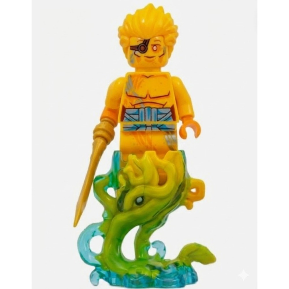 [TOY.CHAN] LEGO 樂高 65227pb04 透淺藍色 能量特效 幽靈 煙霧 底座-細節圖2