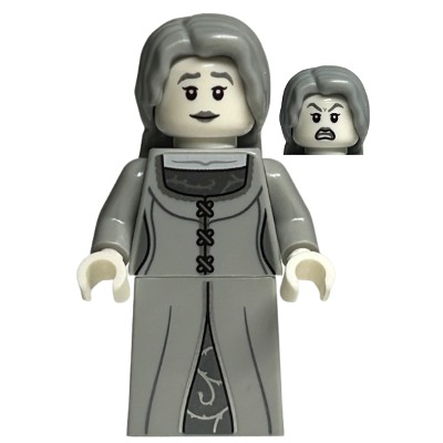 [TOY.CHAN] LEGO 樂高 37703 淺藍灰色 頭髮 女性長髮 側分-細節圖2