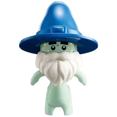 [TOY.CHAN] LEGO 樂高 6131 藍色 頭飾 巫師帽-細節圖2