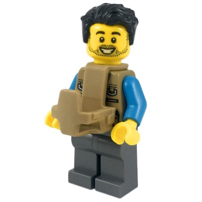 [TOY.CHAN] LEGO 樂高 37822 深沙色 身體穿戴 嬰兒背帶-細節圖2