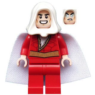 [TOY.CHAN] LEGO 樂高 3626pb2374 淺膚色 頭部 雙面 黑眉微笑 閃電-細節圖4