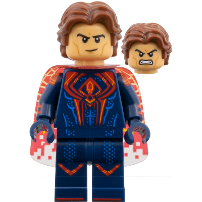 [TOY.CHAN] LEGO 樂高 3626pb3951 中沙色 頭部 雙面 黑眉 酒窩/咬牙怒吼-細節圖2