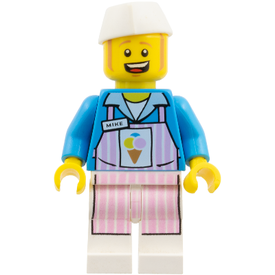 [TOY.CHAN] LEGO 樂高 3626pb1074 黃色 頭部 男 鬢角 露牙吐舌笑-細節圖2