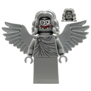 [TOY.CHAN] LEGO 樂高 5684 淺藍灰色 身體穿戴 翅膀 羽毛 展開 帶頸支架-細節圖2