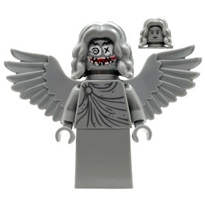 [TOY.CHAN] LEGO 樂高 5684 淺藍灰色 身體穿戴 翅膀 羽毛 展開 帶頸支架-細節圖2