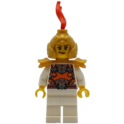 [TOY.CHAN] LEGO 樂高 6646 珍珠金色 頭盔 護頰 翅膀 頂部凸點-細節圖2