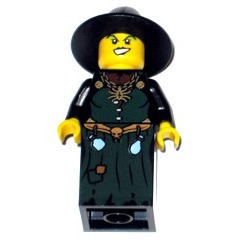 [TOY.CHAN] LEGO 樂高 6131 黑色 帽子 巫師 巫婆-細節圖2