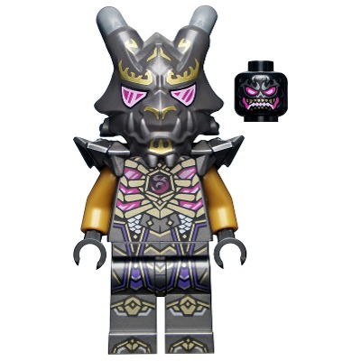 [TOY.CHAN] LEGO 樂高 86185 珍珠深灰色 頭盔 忍者 武士-細節圖4