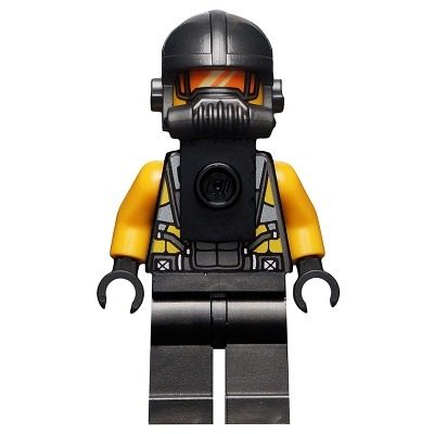 [TOY.CHAN] LEGO 樂高 28974 黑色 頸部掛架 背部凸點 加厚背板-細節圖2