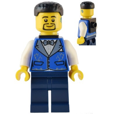 [TOY.CHAN] LEGO 樂高 28974 黑色 頸部掛架 背部凸點 加厚背板-細節圖4