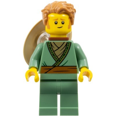 [TOY.CHAN] LEGO 樂高 28974 紅棕色 頸部掛架 背部凸點 加厚背板-細節圖3