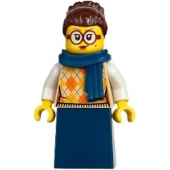 [TOY.CHAN] LEGO 樂高 36036 深藍色 裙子 素色-細節圖2