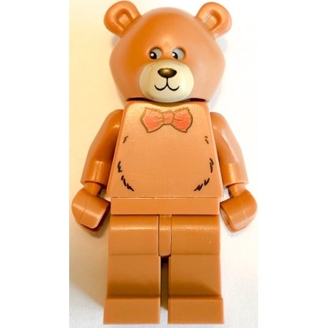 [TOY.CHAN] LEGO 樂高 3626pb2786 亮淺藍色 頭部 雙面表情 灰頰紋 素色-細節圖2