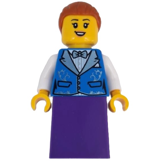 [TOY.CHAN] LEGO 樂高 36036 深紫色 裙子 素色-細節圖3