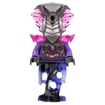 [TOY.CHAN] LEGO 樂高 41201pb03 珍珠深灰色 頭部 蛇頭 面罩 蛇舌-細節圖2
