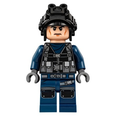[TOY.CHAN] LEGO 樂高 3626pb0704 淺膚色 頭部 嚴肅-細節圖2