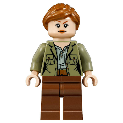 [TOY.CHAN] LEGO 樂高 3626pb2128 淺膚色 頭部 雙面 咖啡色眉毛 中膚色唇 驚恐 壞笑-細節圖4