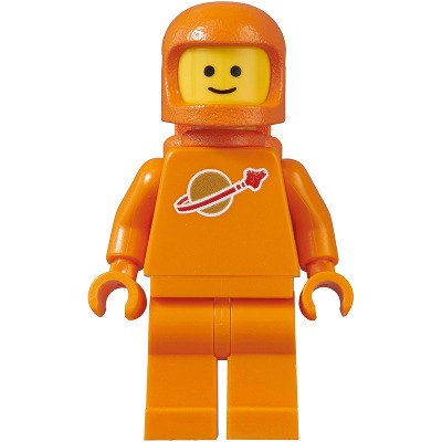 [TOY.CHAN] LEGO 樂高 50665 橘色 頭盔 太空人 厚下巴帶 面罩凹點-細節圖2
