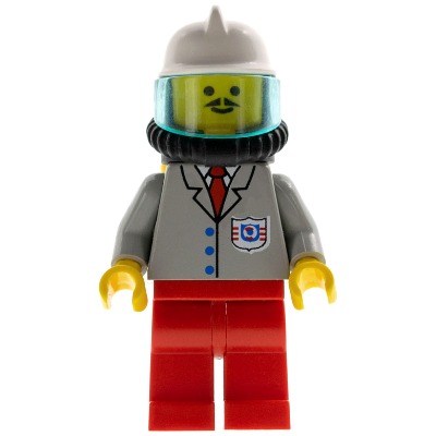 [TOY.CHAN] LEGO 樂高 3834 白色 頭盔 消防-細節圖4
