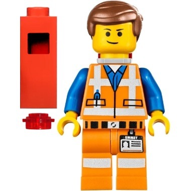 [TOY.CHAN] LEGO 樂高 3626pb1028 黃色 頭部 雙面 艾密特 表情-細節圖3