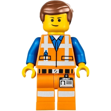 [TOY.CHAN] LEGO 樂高 3626pb1028 黃色 頭部 雙面 艾密特 表情-細節圖4
