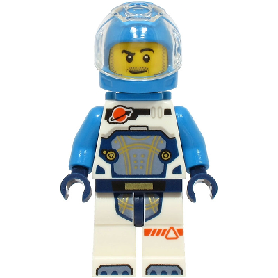 [TOY.CHAN] LEGO 樂高 3626pb1965 黃色 頭部 黑眉毛 上挑 左邊 鬍鬚 山羊鬍 歪嘴笑-細節圖4